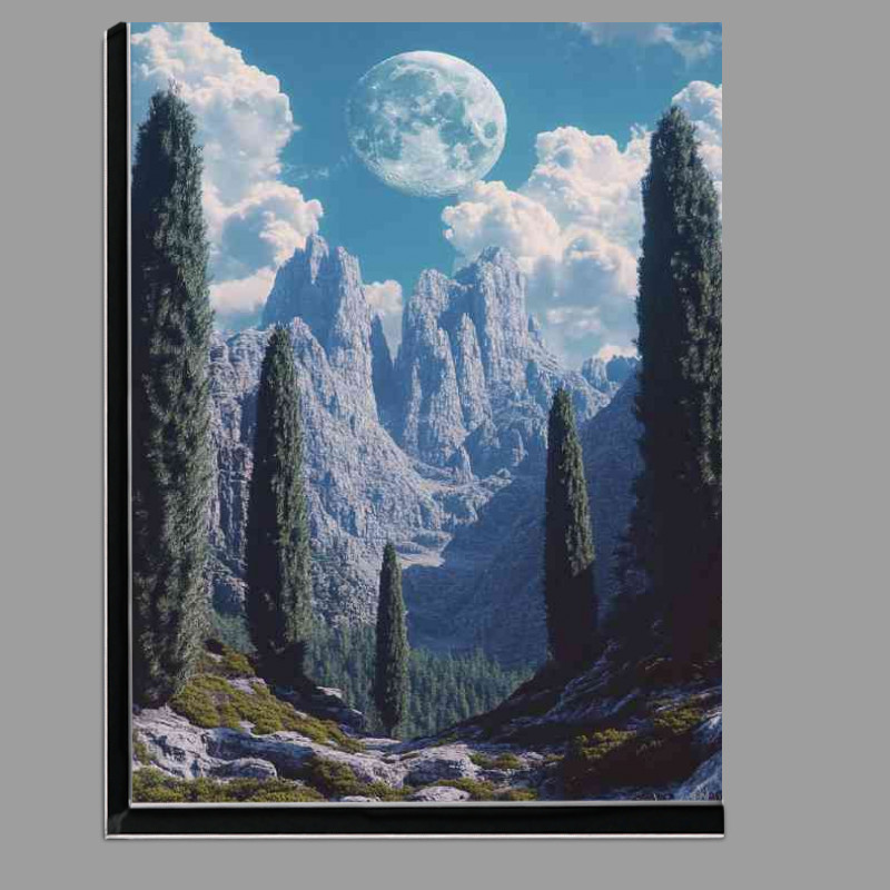 Buy Di-Bond : (The moon is shining brightly the sky blue)