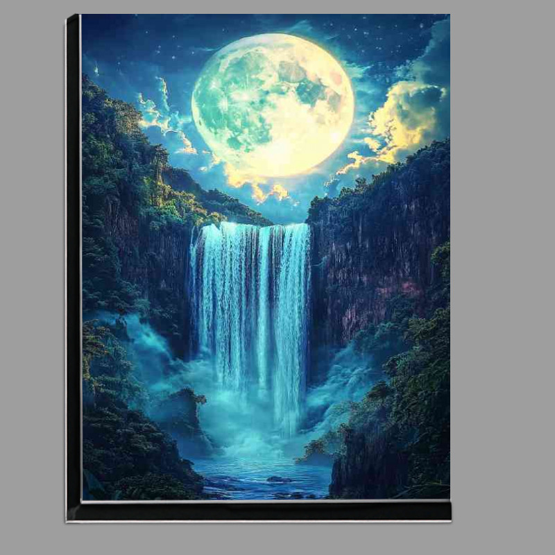 Buy Di-Bond : (Magical waterfall cascades down from the sky)