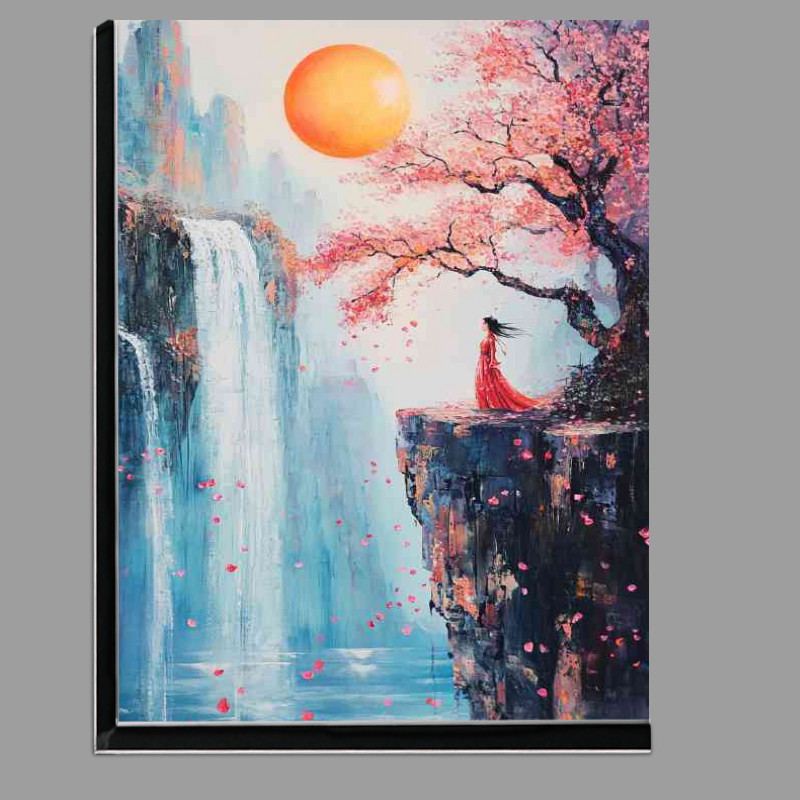 Buy Di-Bond : (Oil painting in the style of a Chinese ancient girl)