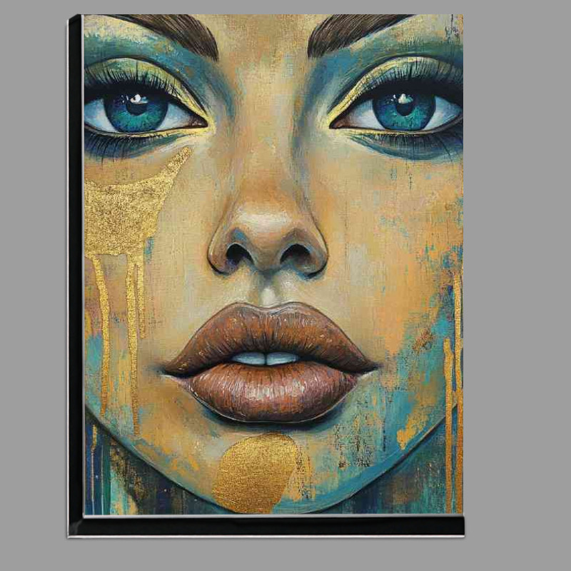 Buy Di-Bond : (Big blue eyes featuring gold colours)
