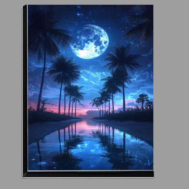 Buy Di-Bond : (Bleu skies with the full blue moon)