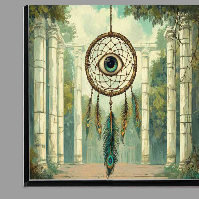 Buy Di-Bond : (Dreamcatcher with an eye in the middle)
