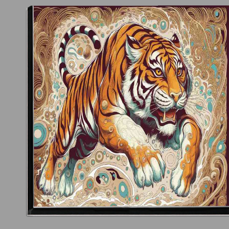 Buy Di-Bond : (Vibrantly illustrated tiger intricately designed)