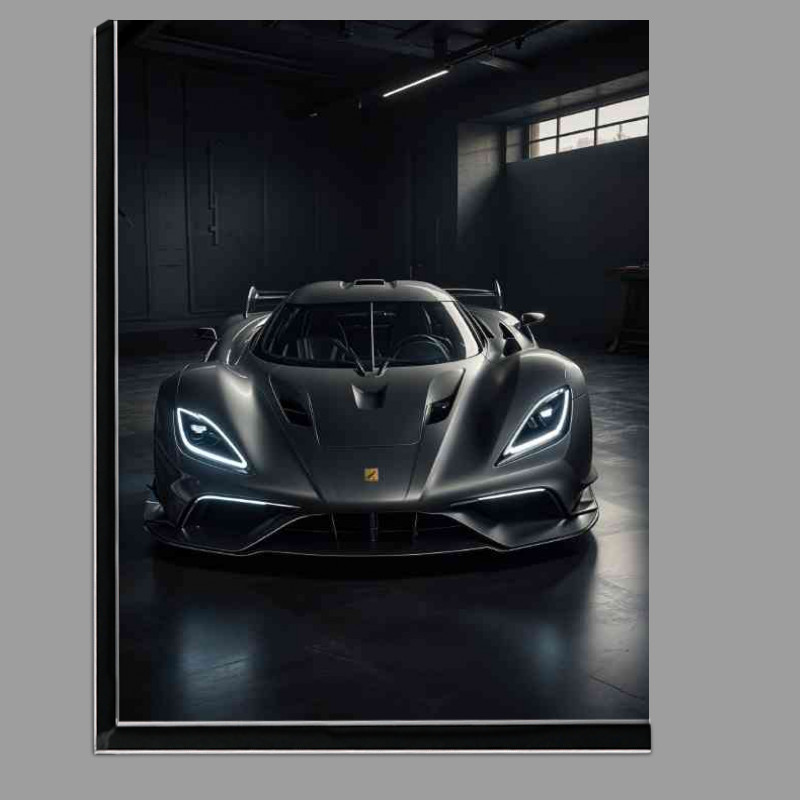 Buy Di-Bond : (Futuristic looking Koenigsegg Jesko hypercar dark and moody)