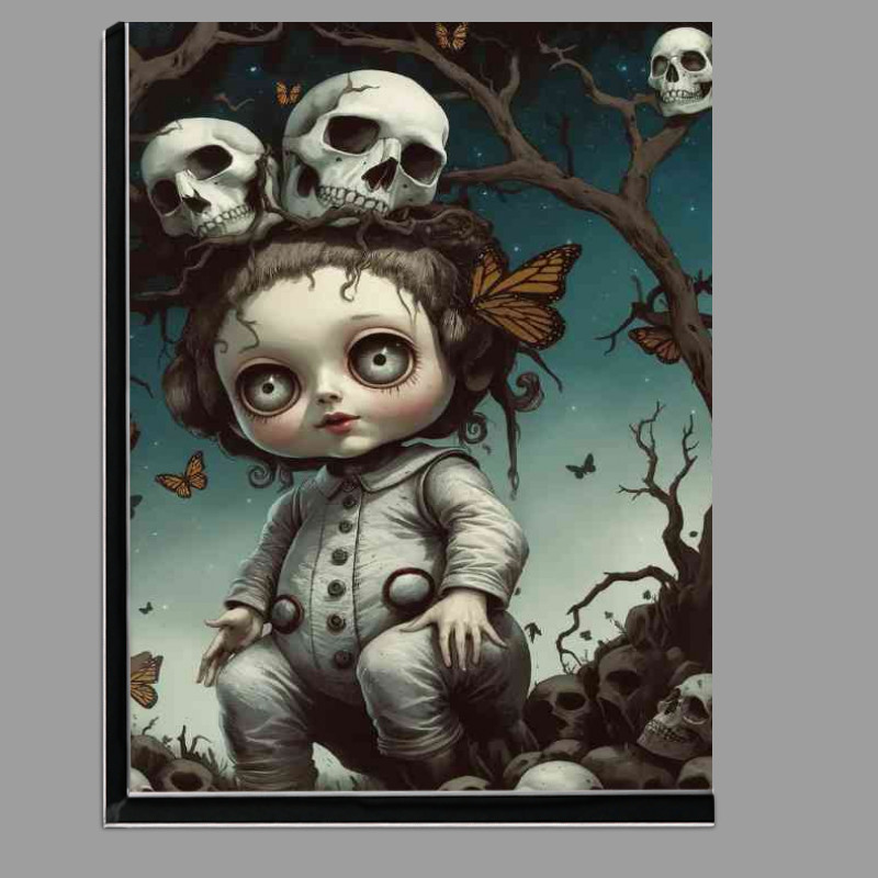 Buy Di-Bond : (Surrealistic scene with a large stylized character)