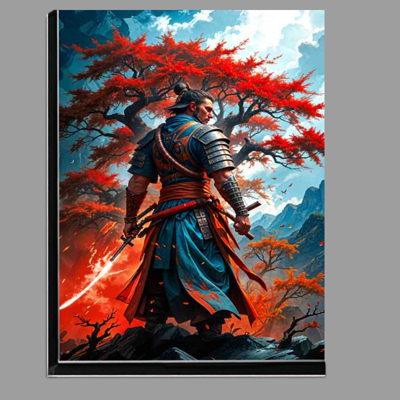 Buy Di-Bond : (Samurai warrior wearing dark armor and a red robe)