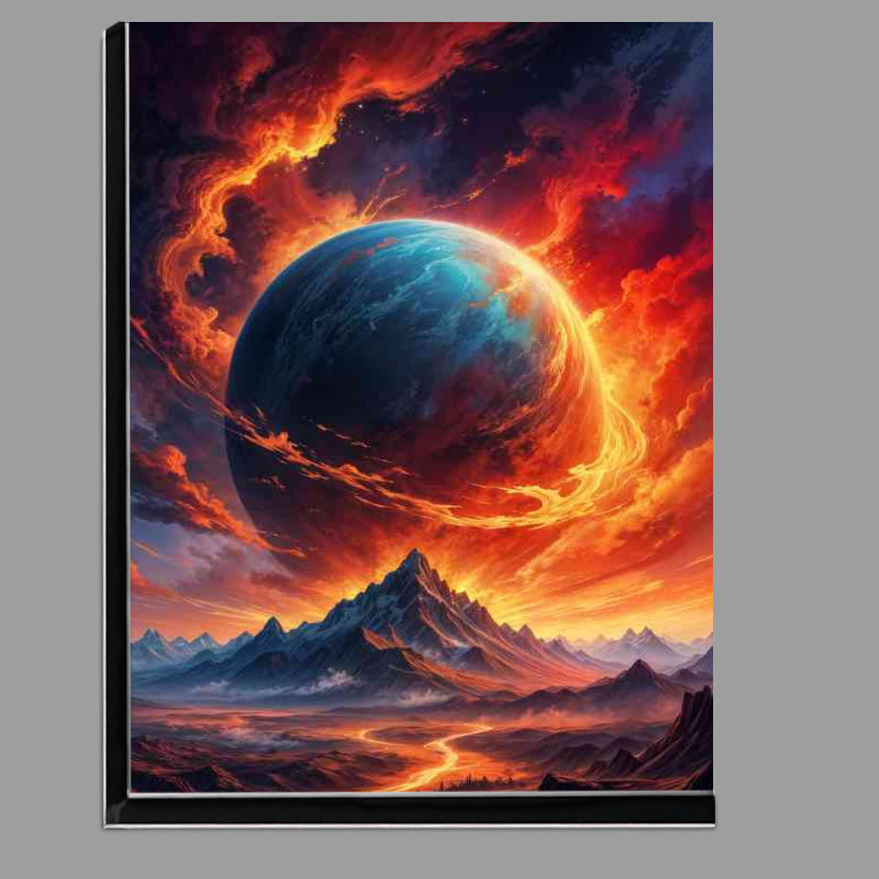 Buy Di-Bond : (Large glowing planet with a vibrancy)