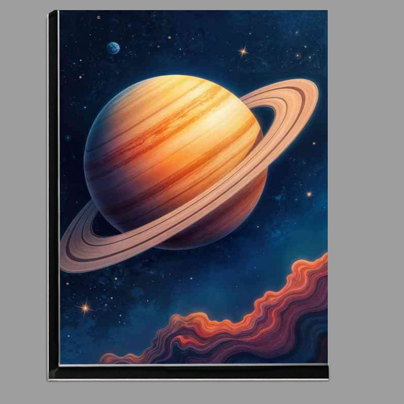 Buy Di-Bond : (Saturn planet with flowing lines)