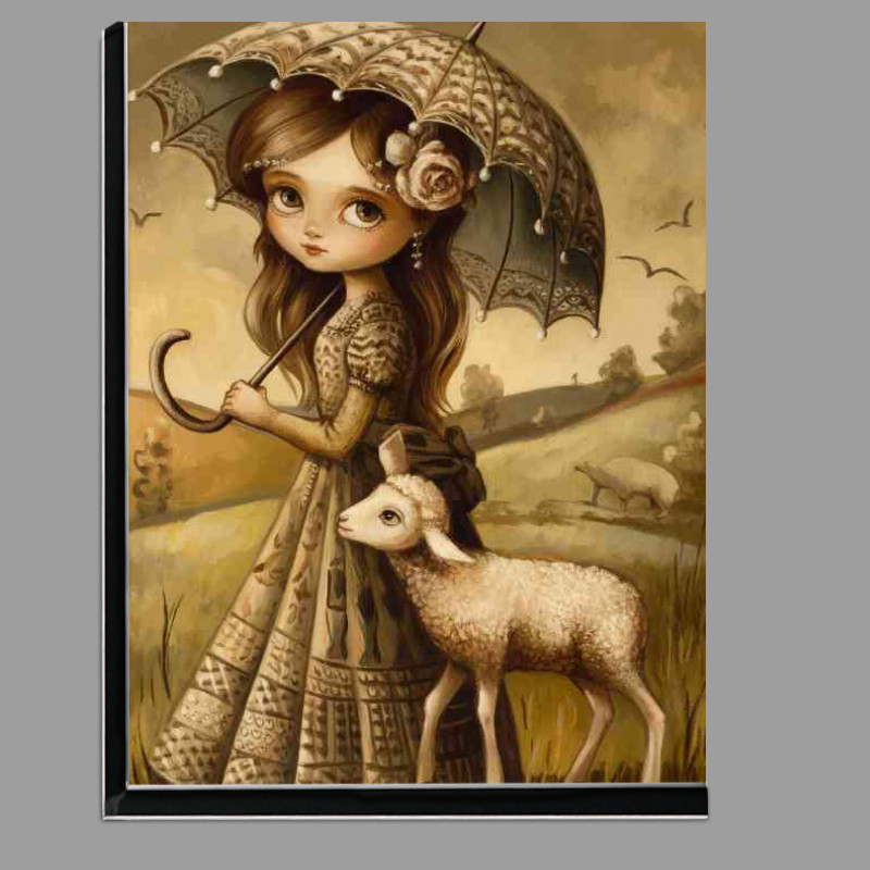 Buy Di-Bond : (Mary and the little lamb)