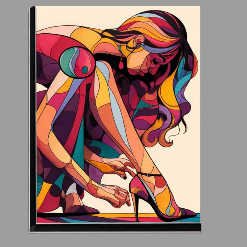 Buy Di-Bond : (Representation of a woman in high heels)