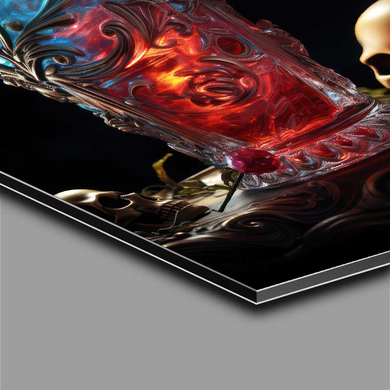 Buy Di-Bond : (Traffic Tonic Tequila Sunrise with skull)