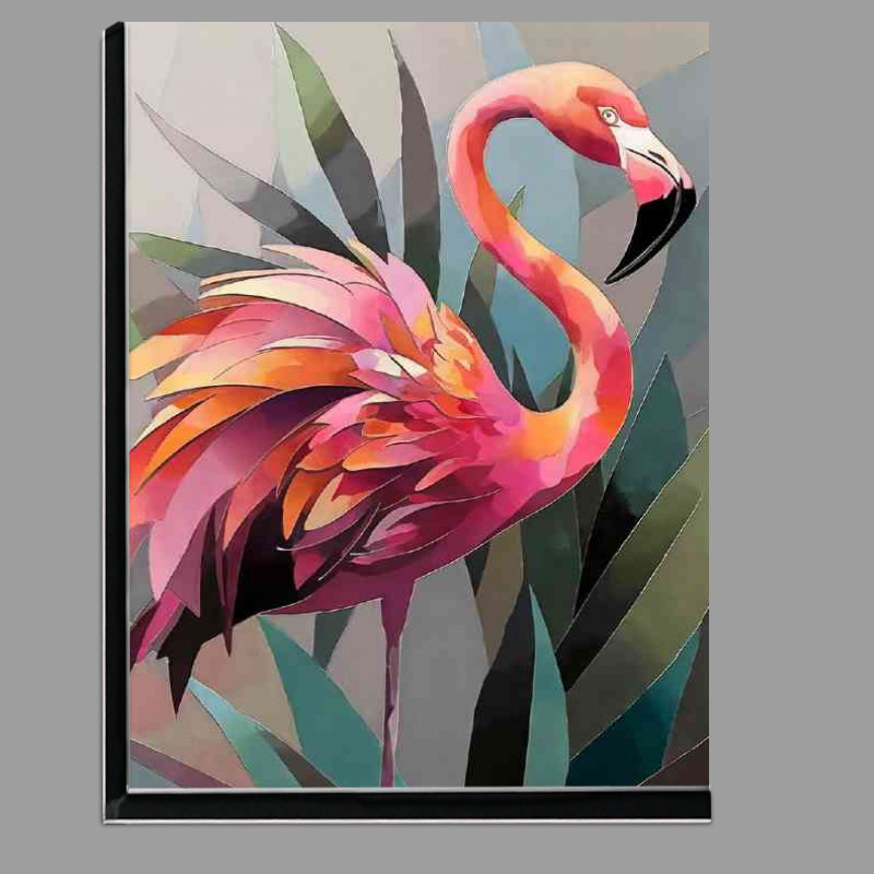 Buy Di-Bond : (Representation of a flaming flamingo)