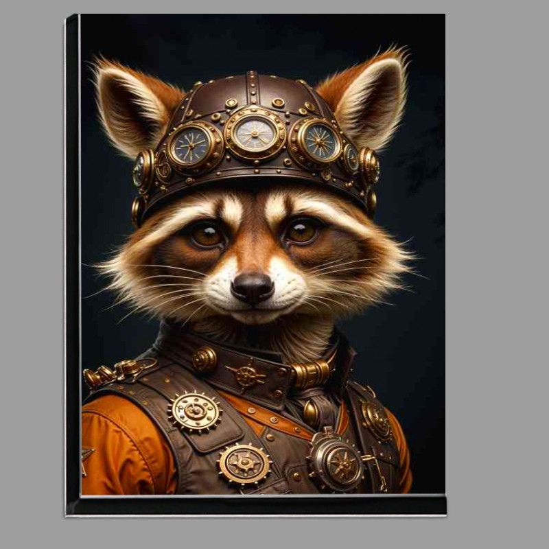 Buy Di-Bond : (Steampunk Raccoon in vintage attire)