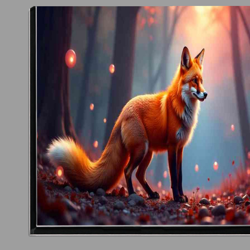 Buy Di-Bond : (The red fox in the woodlands)