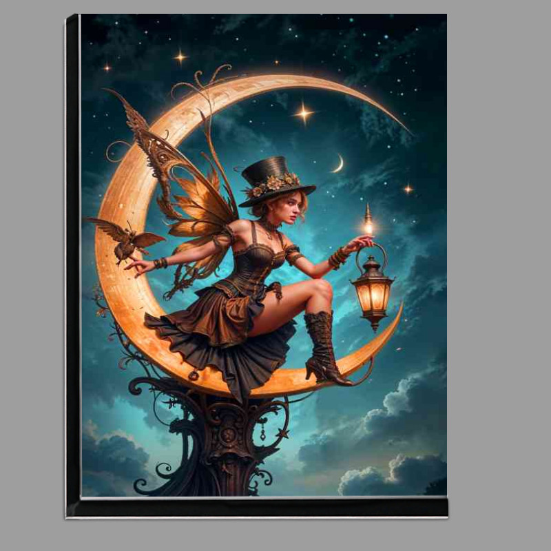 Buy Di-Bond : (Streampunk fairy on the moon)