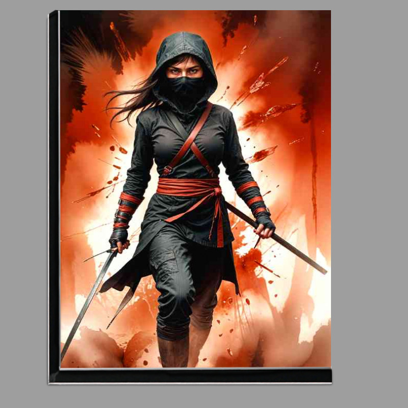 Buy Di-Bond : (Dramatic ninja warrior lady)