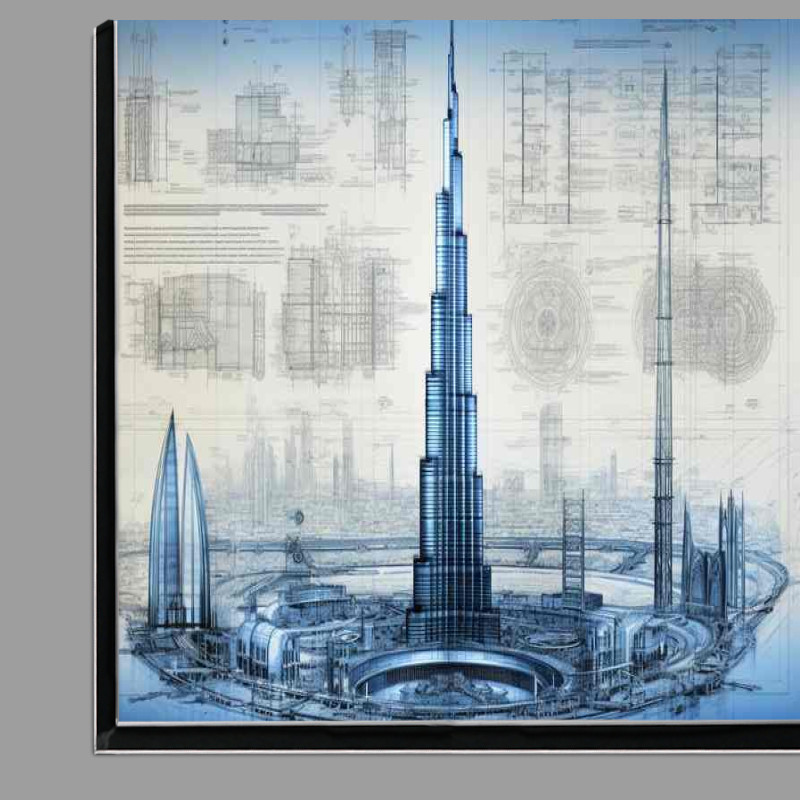 Buy Di-Bond : (Dubais Majestic Tower Blueprint)
