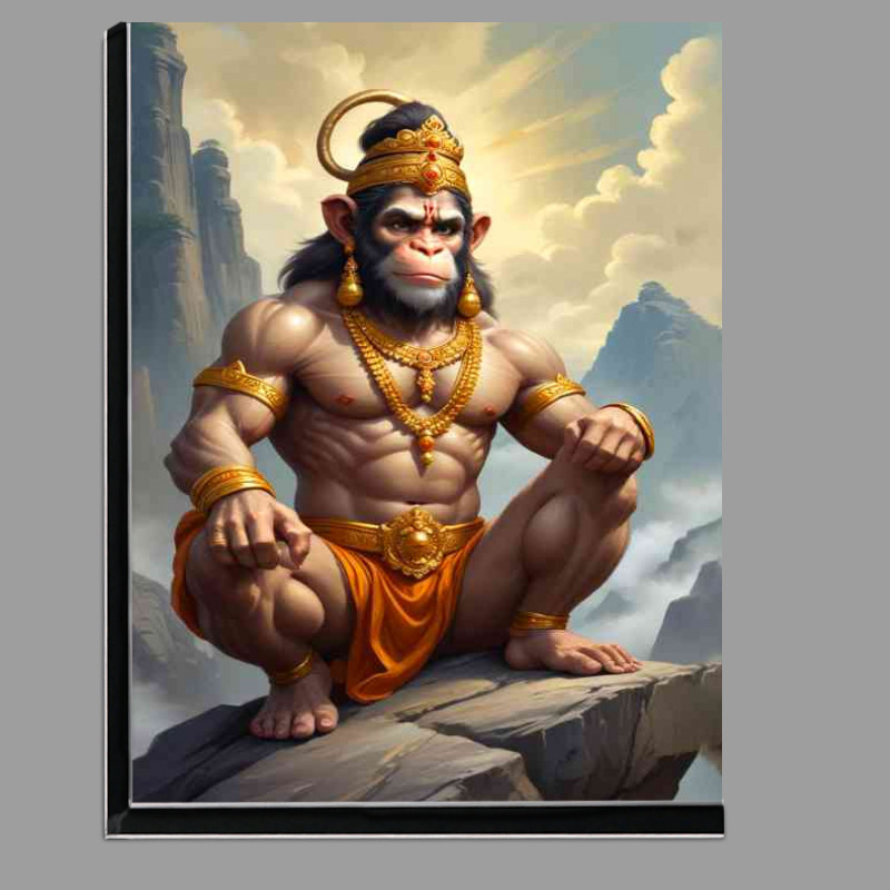 Buy Di-Bond : (Diety Lord Hanuman in the mountains)