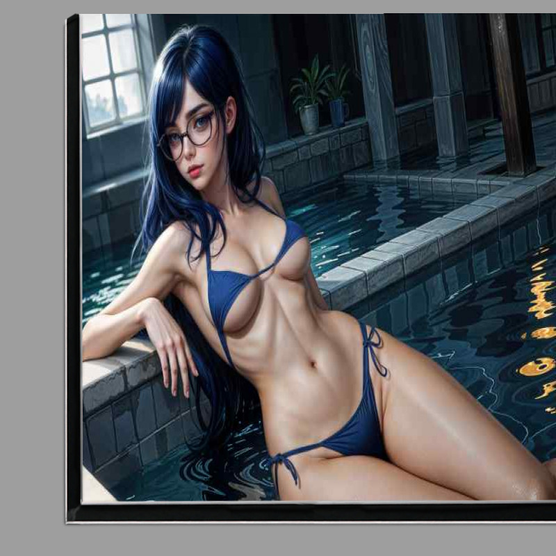 Buy Di-Bond : (Animae girl bathing)