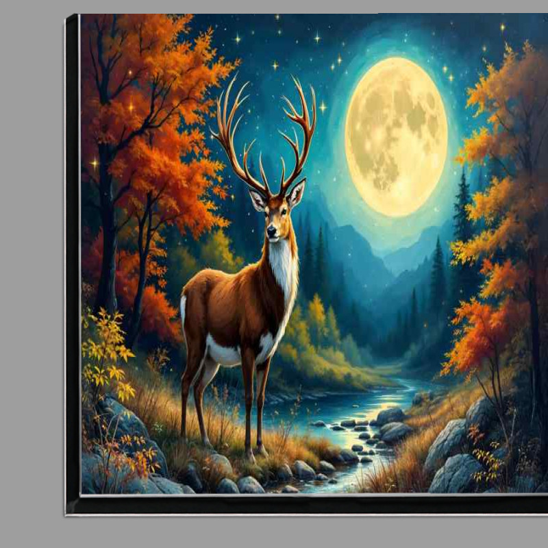 Buy Di-Bond : (Stag in the mountan forest)