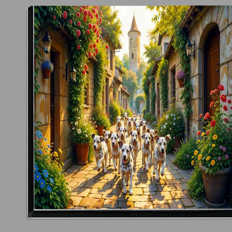 Buy Di-Bond : (Dalmations running in the streets)