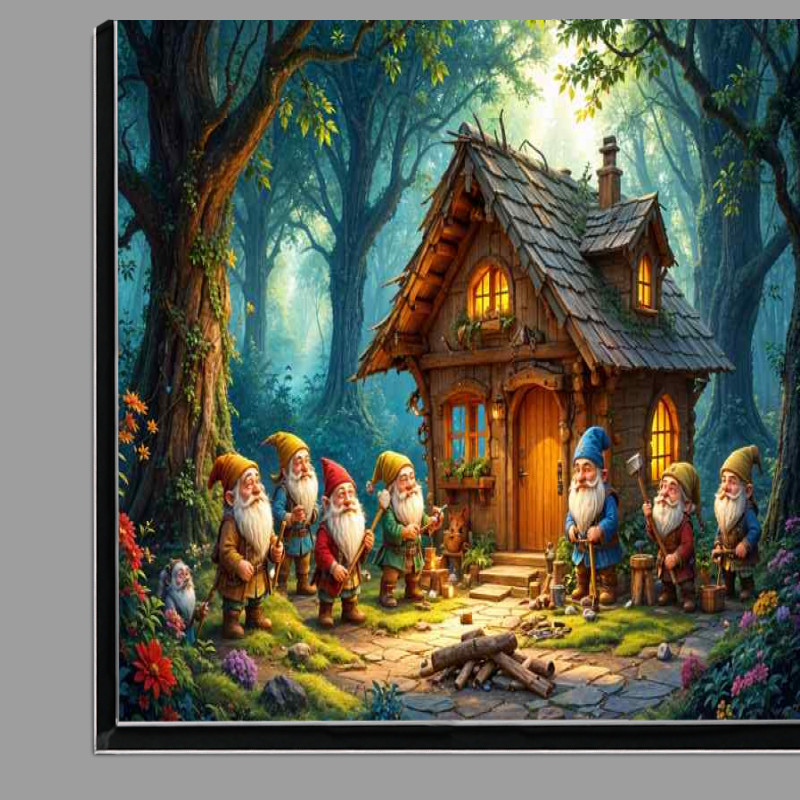 Buy Di-Bond : (Dwarfs building in the woods)