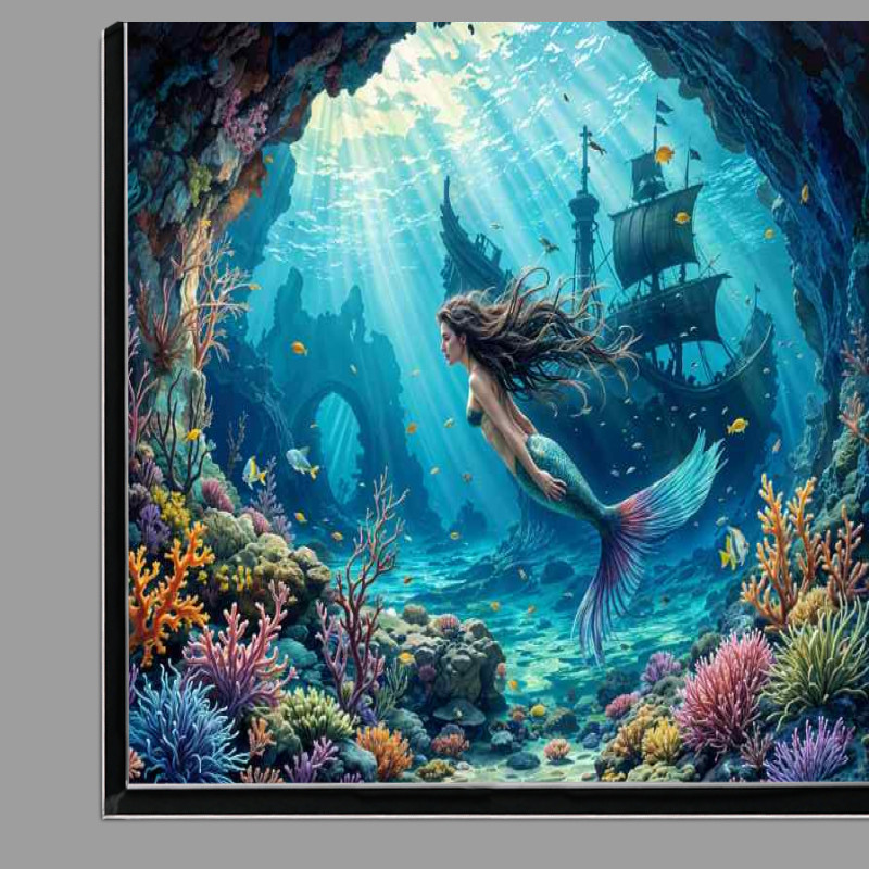 Buy Di-Bond : (Mairmaid next to the sunken ship)