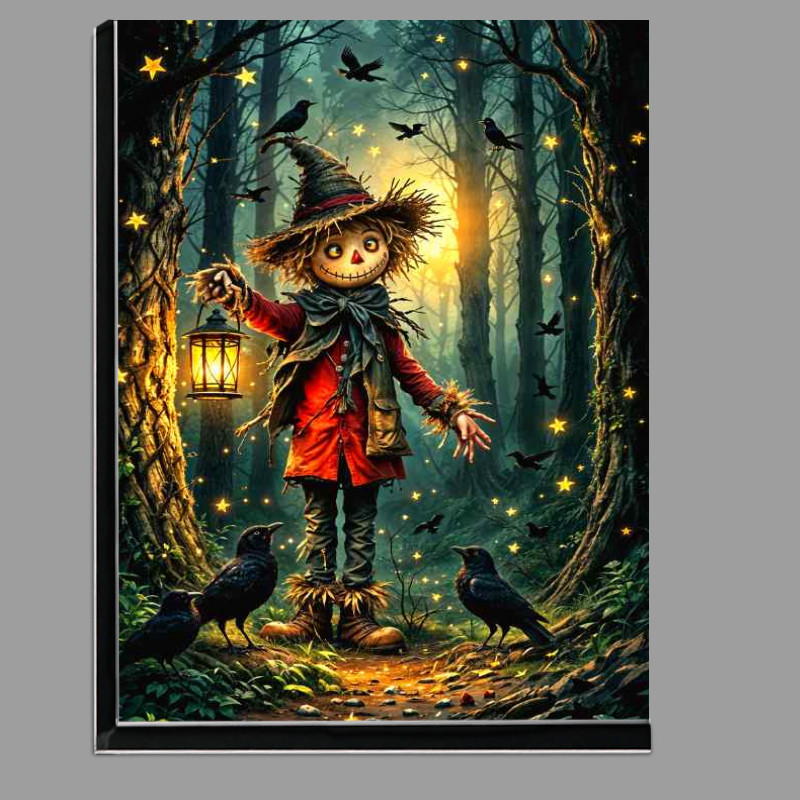 Buy Di-Bond : (Scarecrow in the woods)