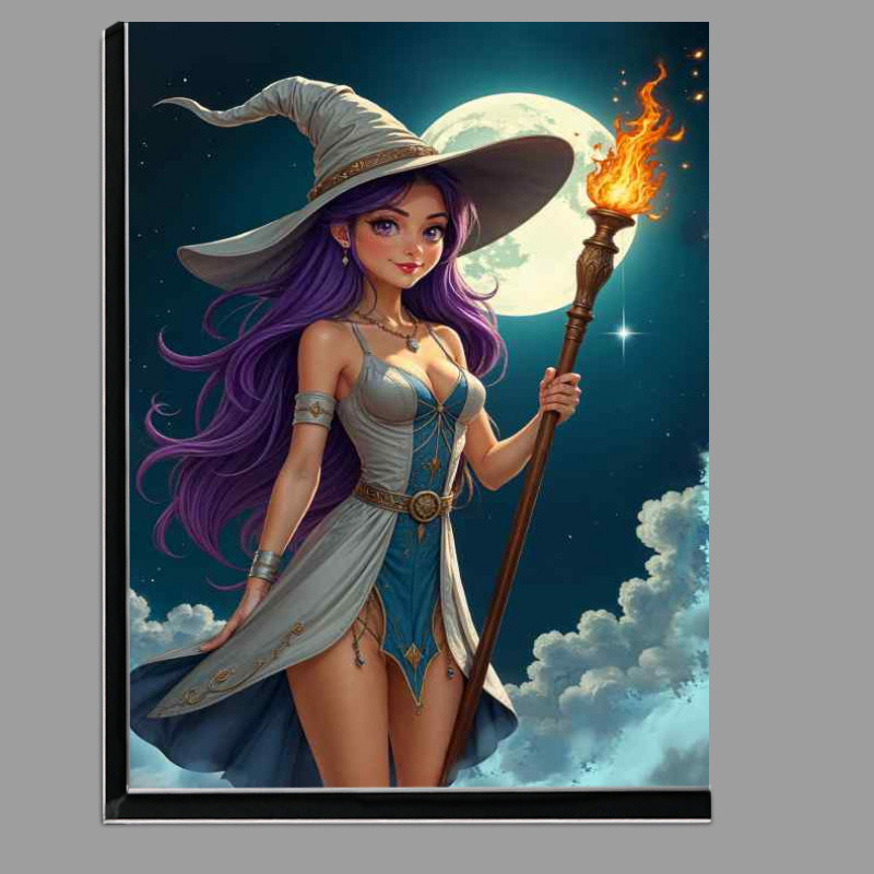 Buy Di-Bond : (Princess witch at full moon)