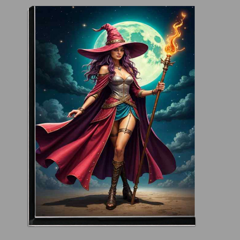 Buy Di-Bond : (The witch dressed for a party)
