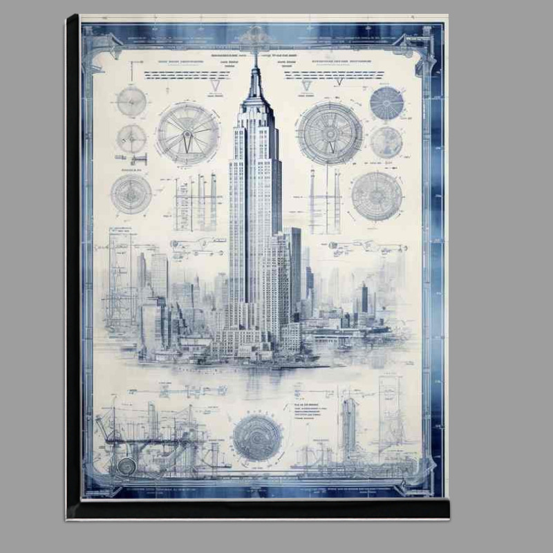 Buy Di-Bond : (New York City Skyline Urban Majesty)