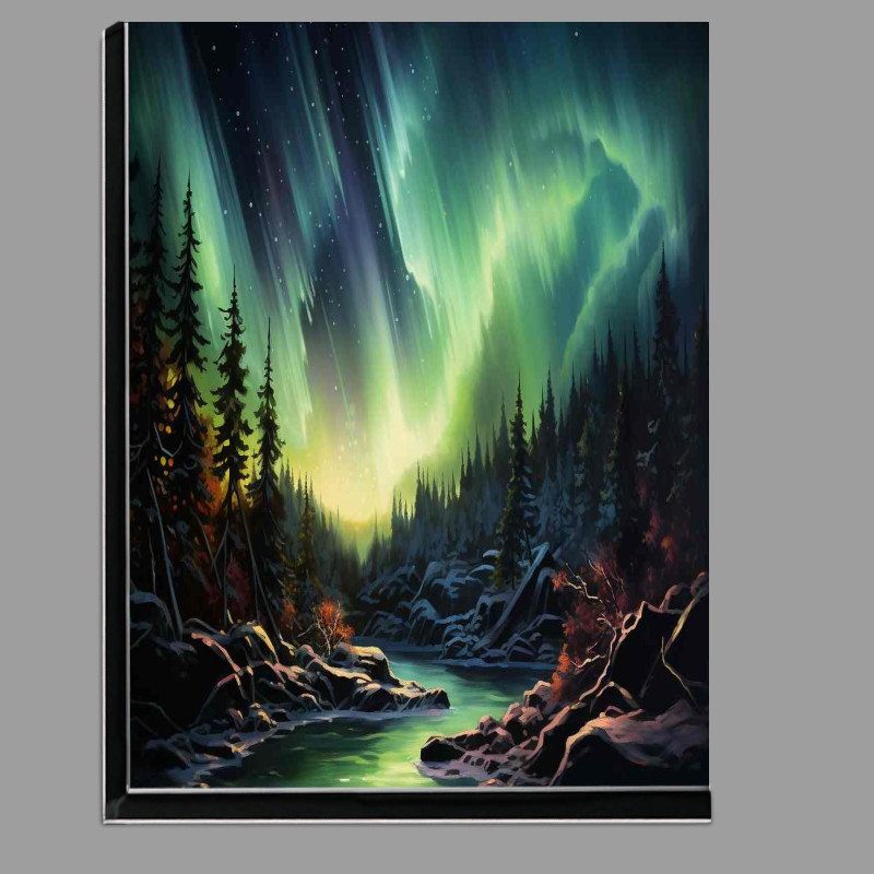 Buy Di-Bond : (Northern Lights Ethereal Display)
