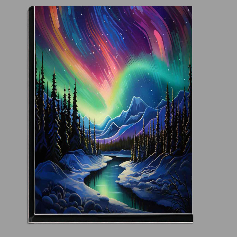 Buy Di-Bond : (Rivers Serenity Auroras Cosmic Lullaby)