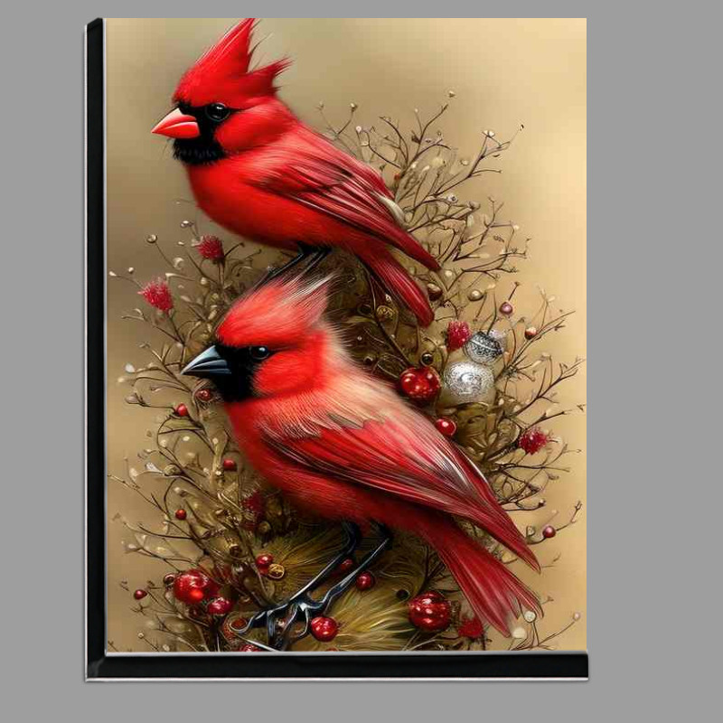 Buy Di-Bond : (Fantasy Cardinal Painting Birds)