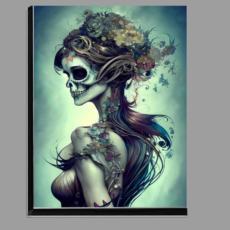 Buy Di-Bond : (Mermaid Skeleton Day Of Dead)