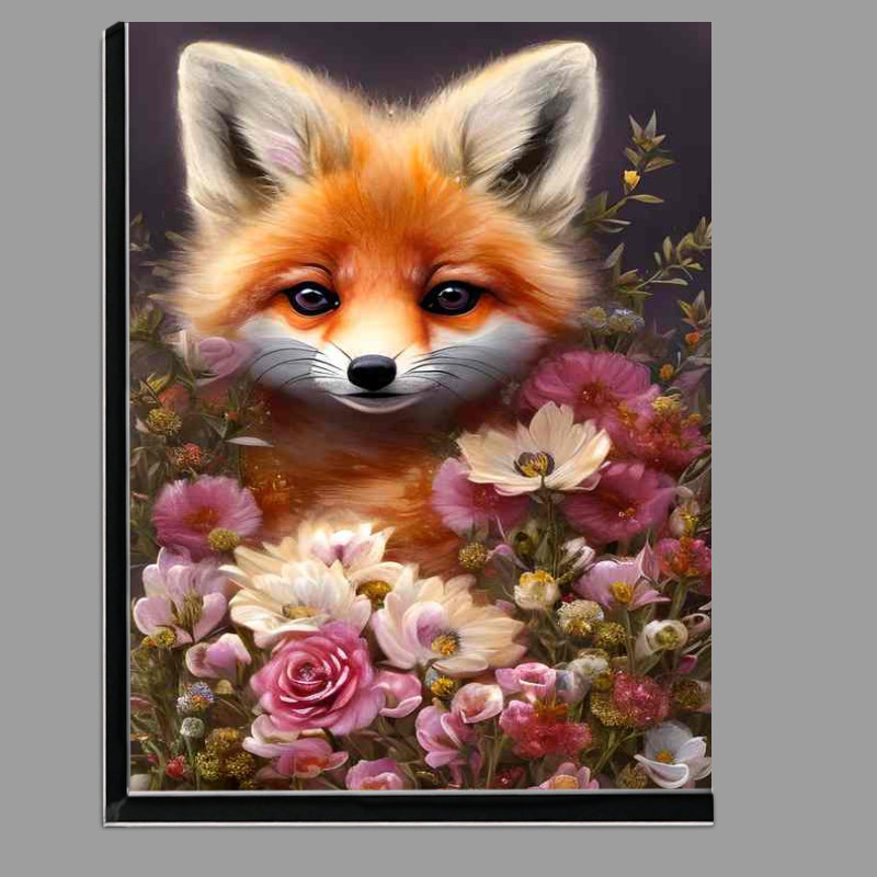 Buy Di-Bond : (Whimsical Detailed Fluffy Cute Fox)