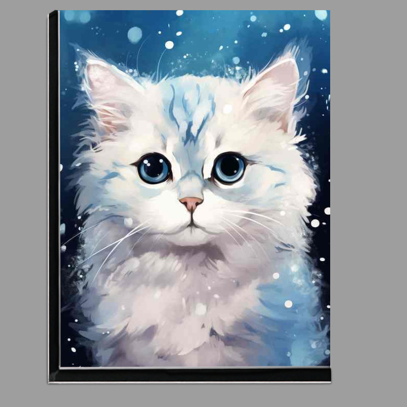 Buy Di-Bond : (Art Depicting Cats with Natural Embellishments)