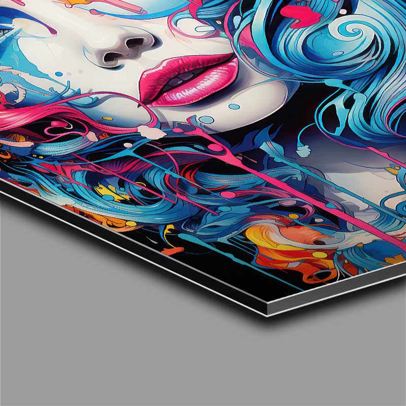 Buy Di-Bond : (Kaleidoscopic Expressions amazingly vividly colored poster)