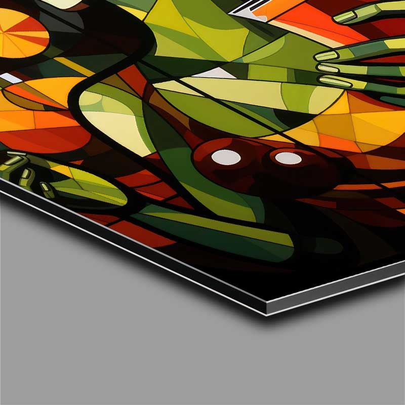 Buy Di-Bond : (Mosaic Masks Colorful Chaos)
