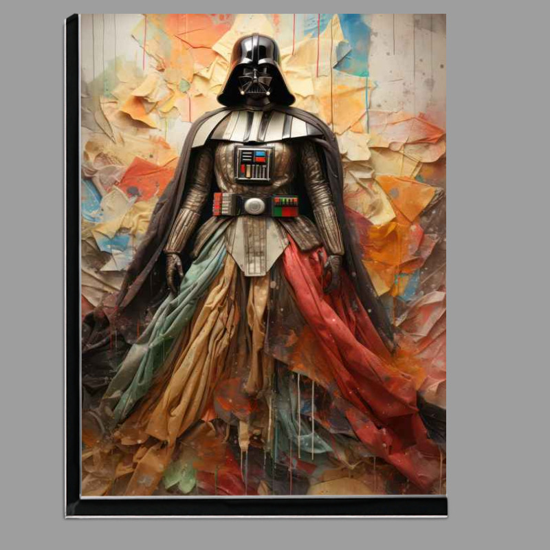 Buy Di-Bond : (Star wars patchwork collage splashed with colour)