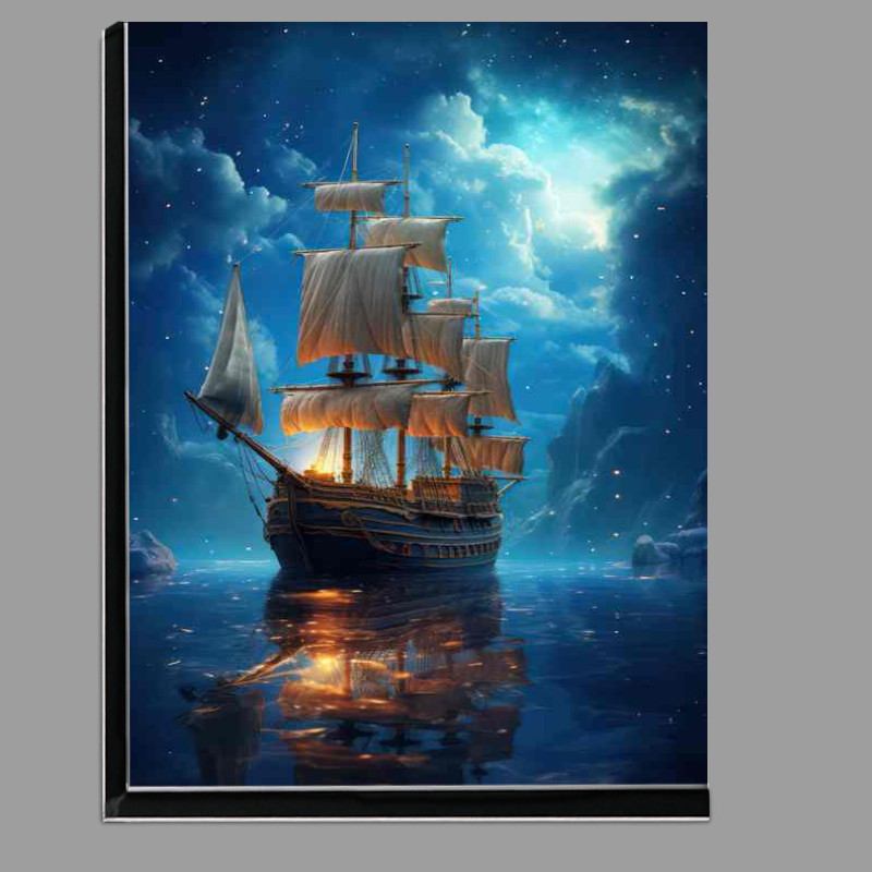 Buy Di-Bond : (Starry Nights Sail Galleons Dreamy Voyage)