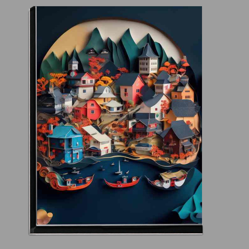 Buy Di-Bond : (Riverside Radiance Cities Where Water Meets Urban Life)