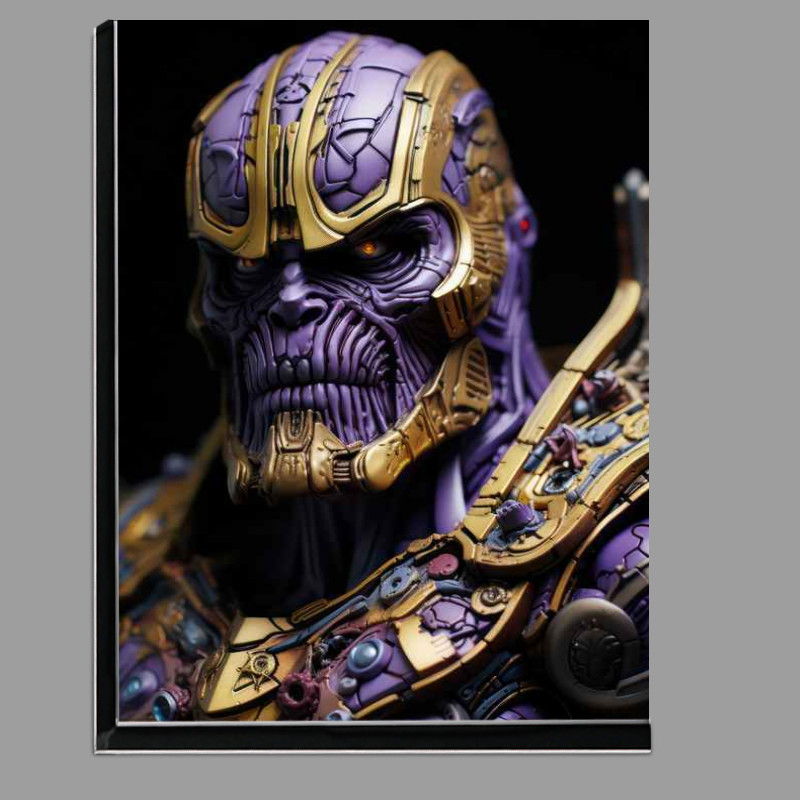 Buy Di-Bond : (Thanos hyper plasticine peuple and gold)