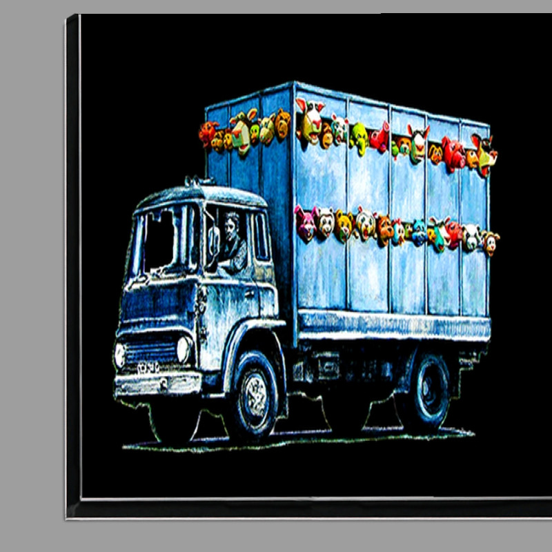 Buy Di-Bond : (Banksy meat truck)