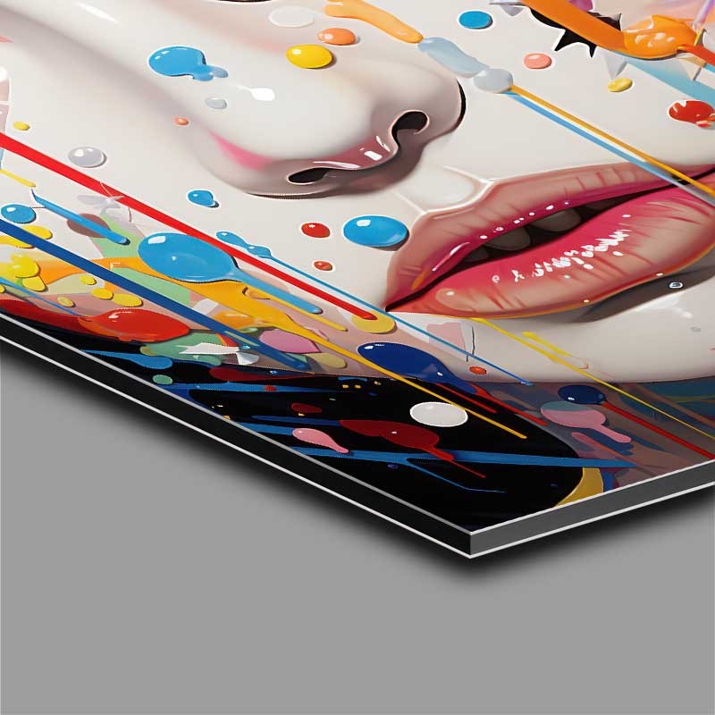 Buy Di-Bond : (Rainbow Reverie colourful shapes colors and objects)