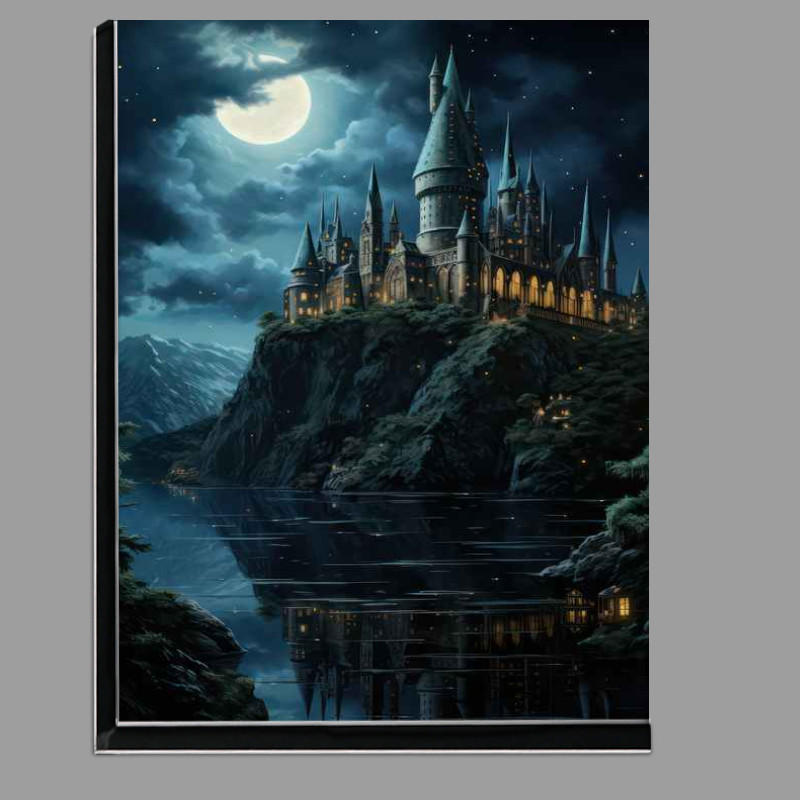 Buy Di-Bond : (The Castle surrounded by water hogwarts srtle cartoon)