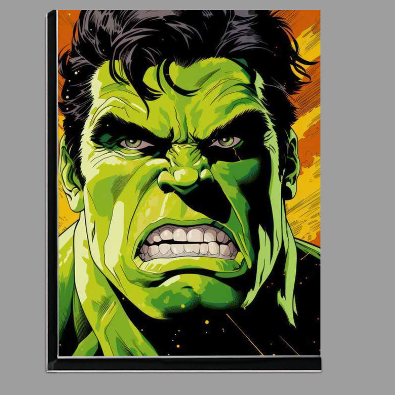 Buy Di-Bond : (The Hulk pop art style)
