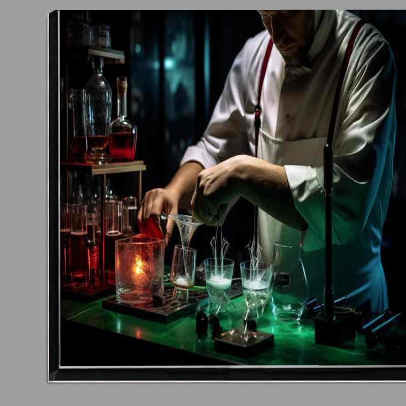 Buy Di-Bond : (Sips in Shadows From Liquor Bottles to Dark Themed Art)