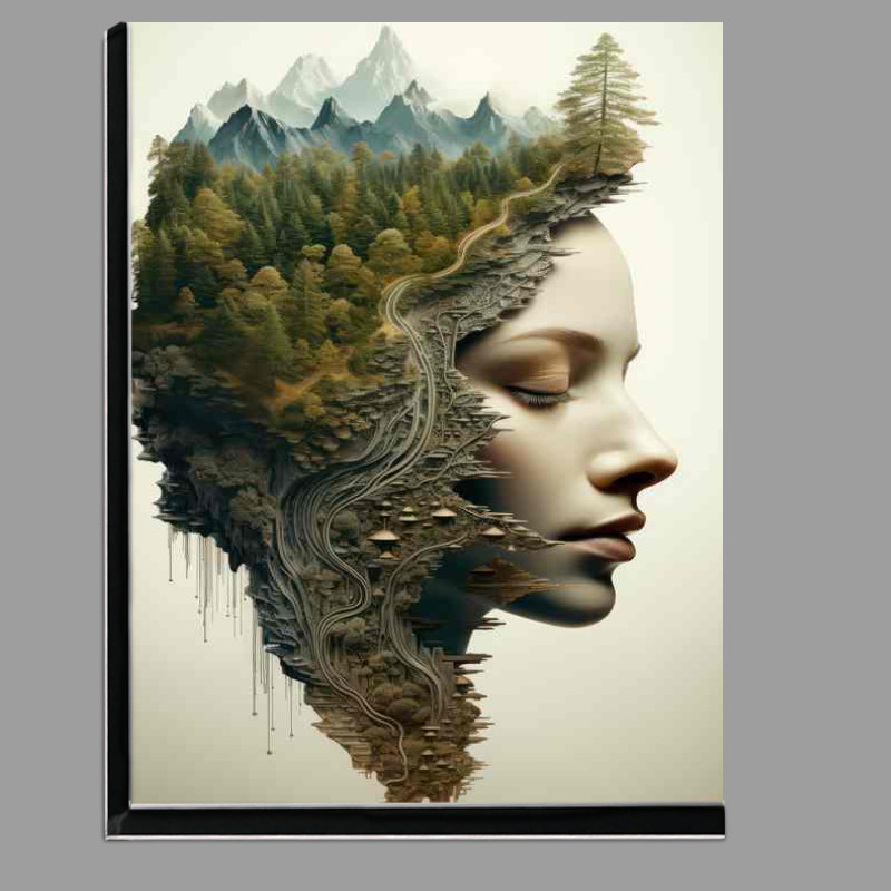 Buy Di-Bond : (Dual Nature Artistic Fusion of Forest)