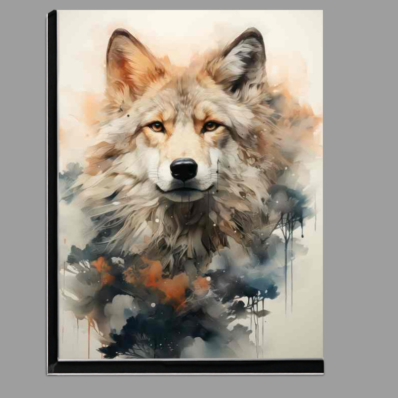 Buy Di-Bond : (Nature’s Ballet A Dance Of The Wolfs Exposure Forest Vision)